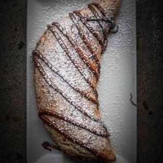 Nutella Calzone dessert