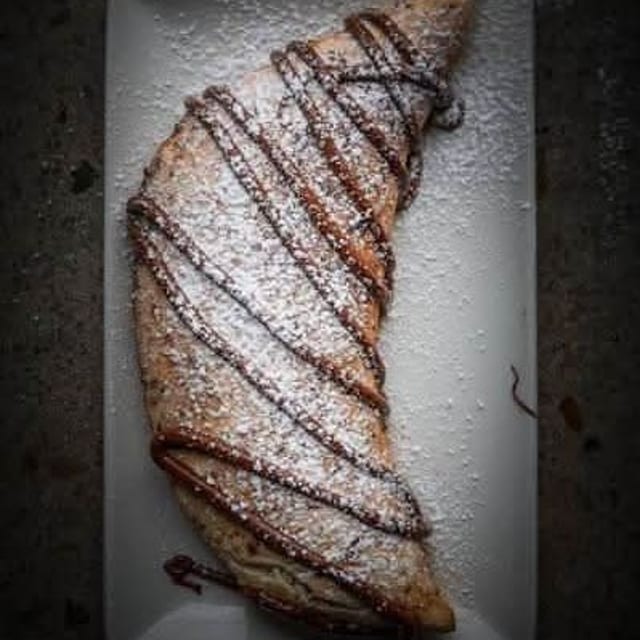 Nutella Calzone dessert.