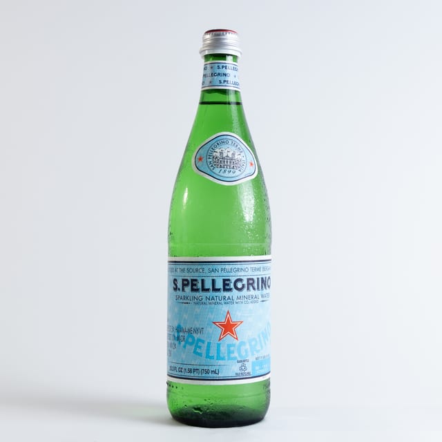 S. Pellegrino Water.