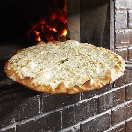 The Quattro Formaggi Pizza.