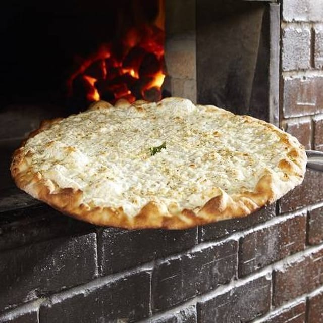 The Quattro Formaggi Pizza.