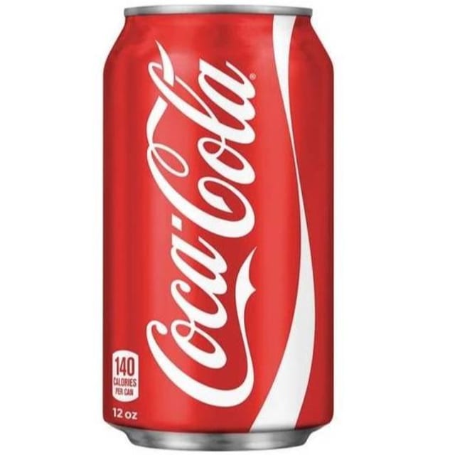 Coca-Cola Soda Can.