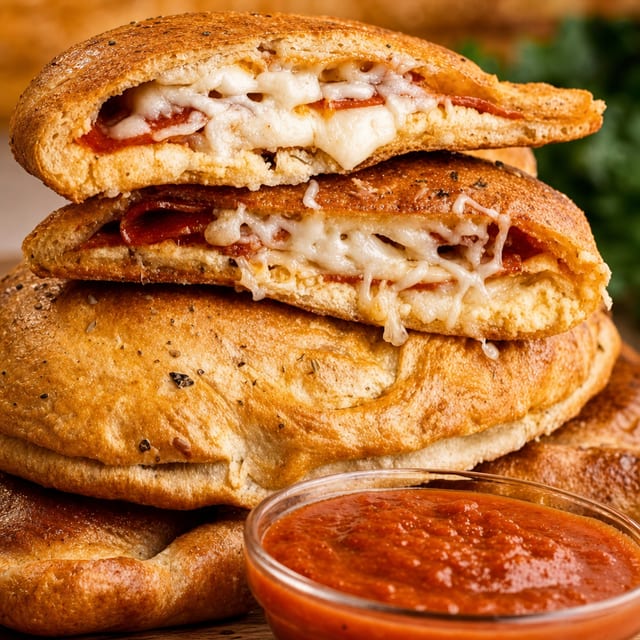Pepperoni Lovers Calzone.