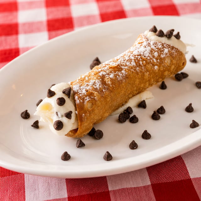 Traditional Cannoli.