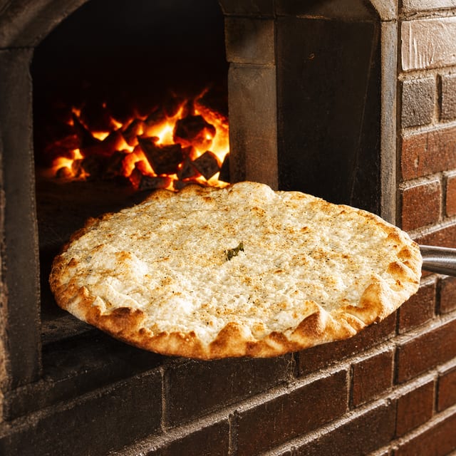 The Quattro Formaggi Pizza.