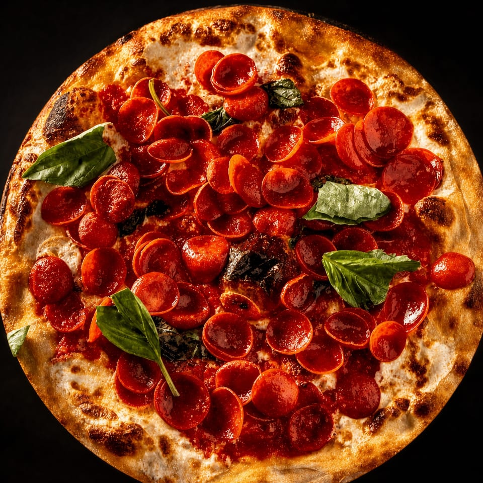 The Copacabana Pepperoni Pizza.