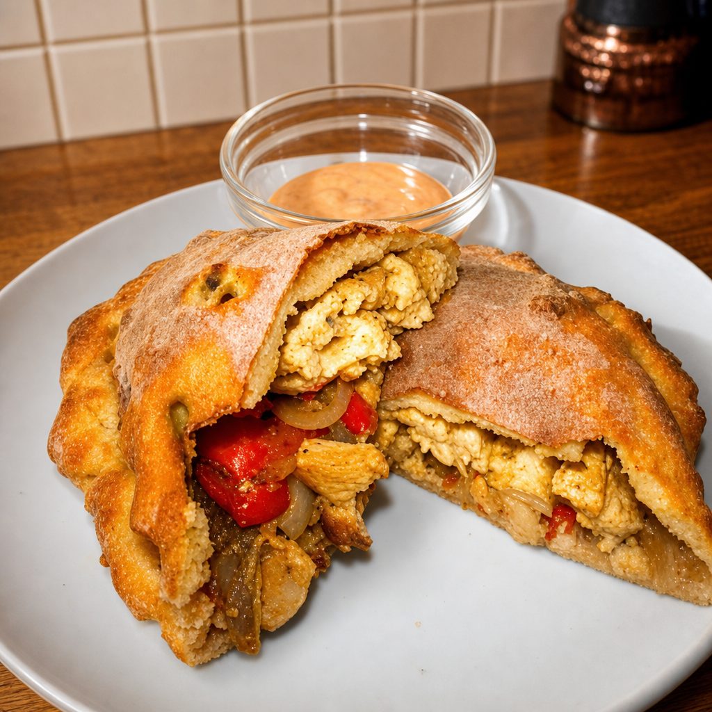 Coney Island Calzone.