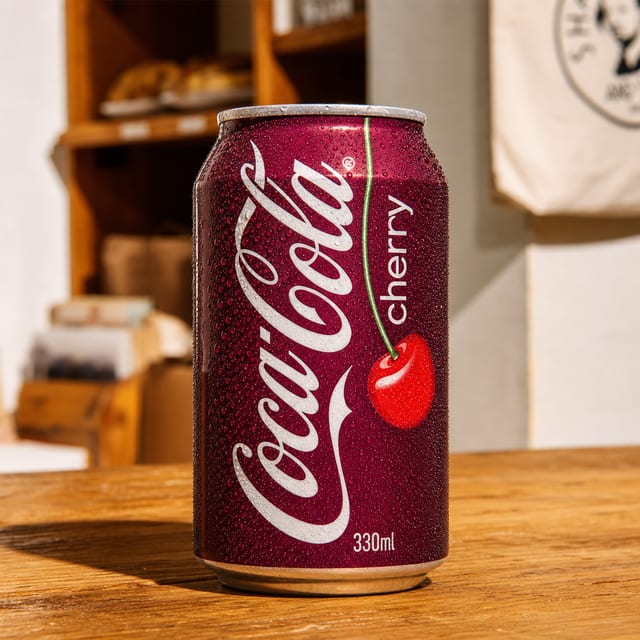 Cherry Coke Can.