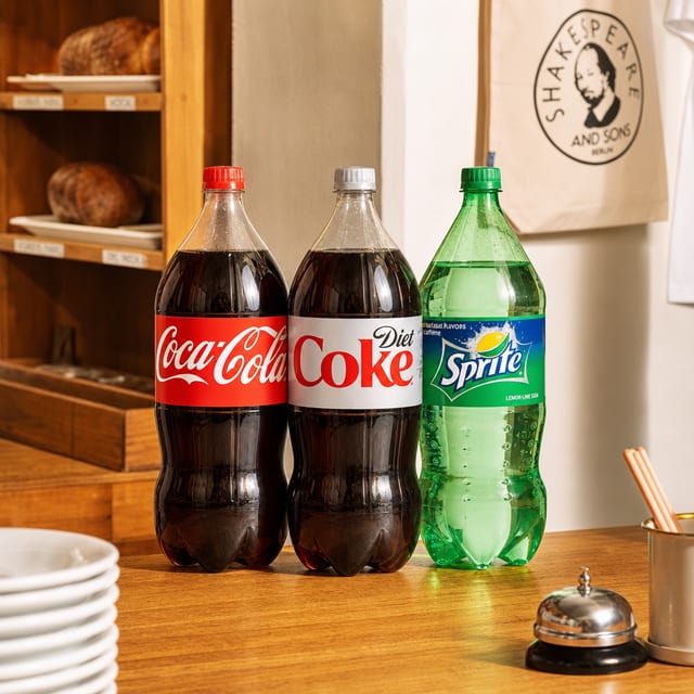 Liter of Diet Coke.