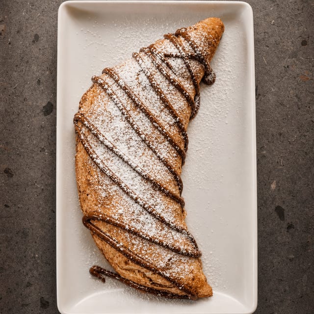 Nutella Calzone dessert.